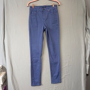 Yest Womens Slim Fit Hi Rise Skinny Jeans Size 6 Blue Stretchy Casual Everyday
